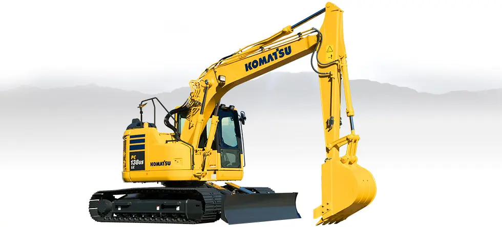 Komatsu PC138USCl-11 mid-sized excavator